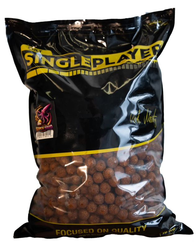 Singleplayer krmné boilie scopex & squid 10 kg - 24 mm