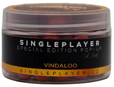 Singleplayer plovoucí boilie special edition pop-up vindaloo 50 g - 12 mm