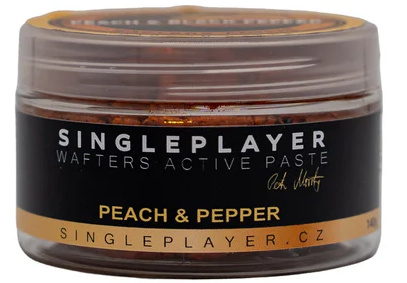 Singleplayer obalovací těsto special edition wafters active paste peach & pepper 140 g