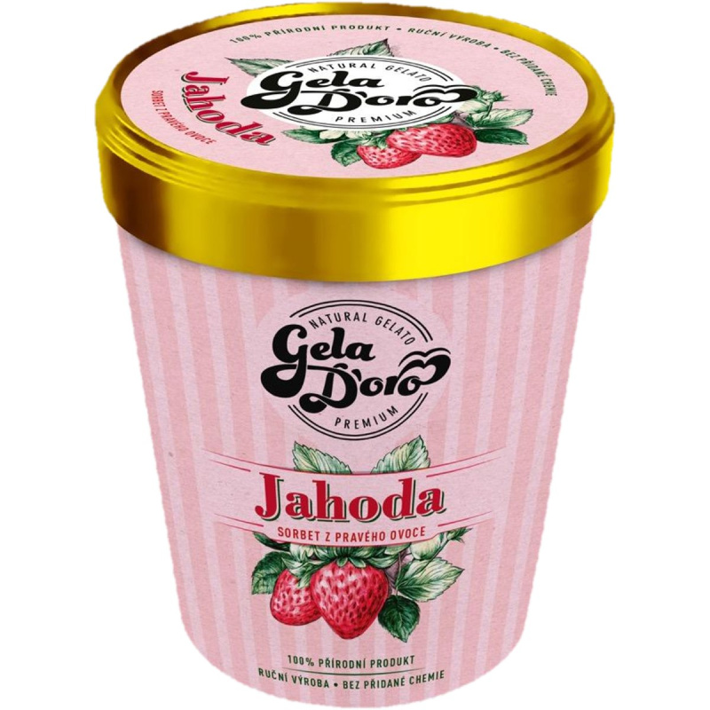 Gela D’oro Sorbet jahoda