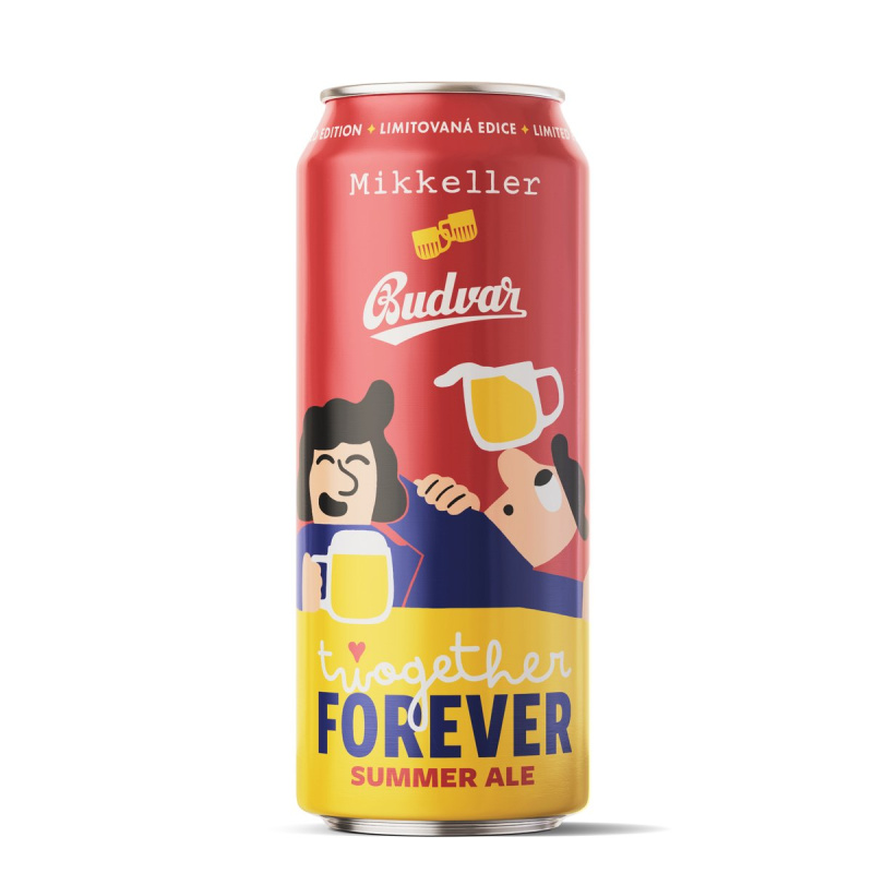 Budvar x Mikkeller Twogether Forever summer Ale plech