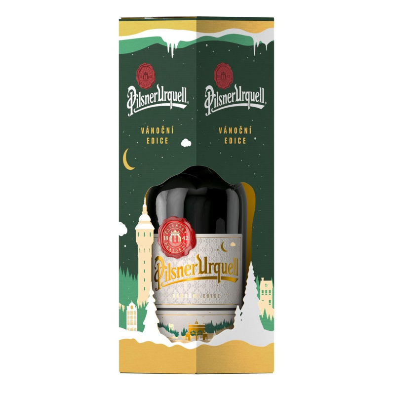 Pilsner Urquell Limitovaná vánoční láhev