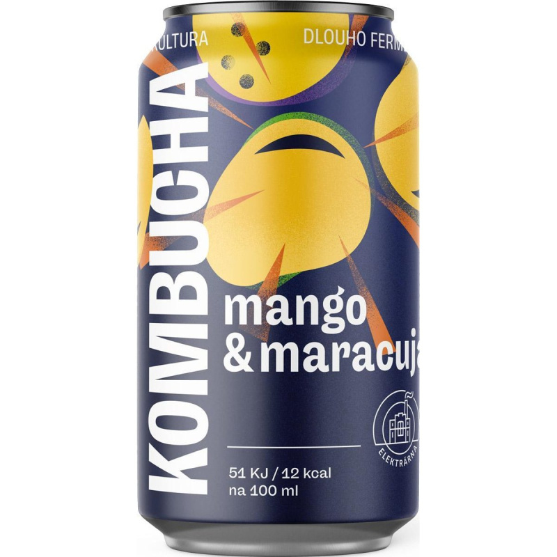 Elektrárna Kombucha Mango & Maracuja