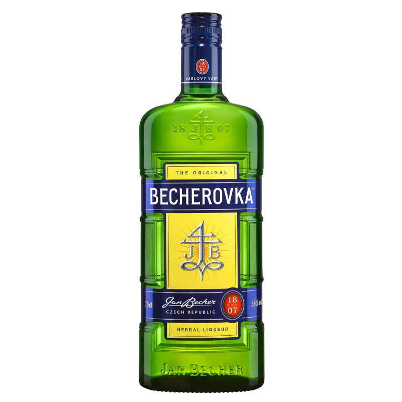 Becherovka Original bylinný likér 38% obj.