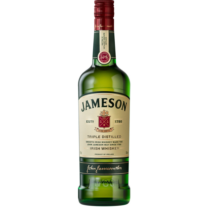 Jameson Irská whiskey 40% obj.