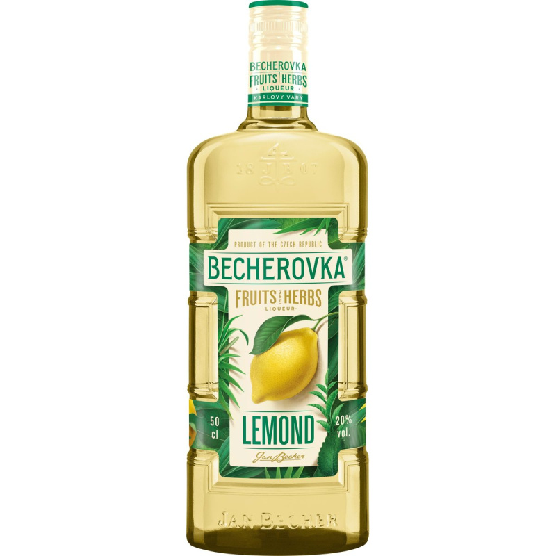 Becherovka Lemond bylinný likér 20% obj.