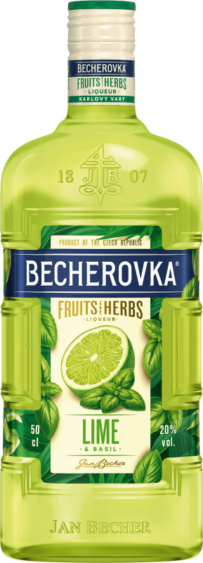 Becherovka Lime & Basil 20% obj.