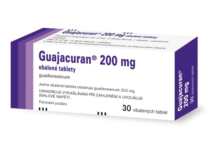 GUAJACURAN 200MG Obalená tableta 30
