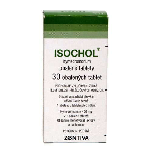 ISOCHOL 400MG Obalená tableta 30