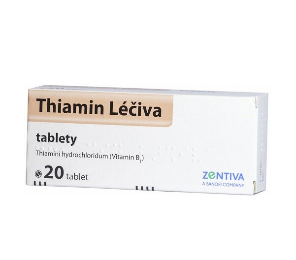THIAMIN Léčiva 50 mg 20 tablet