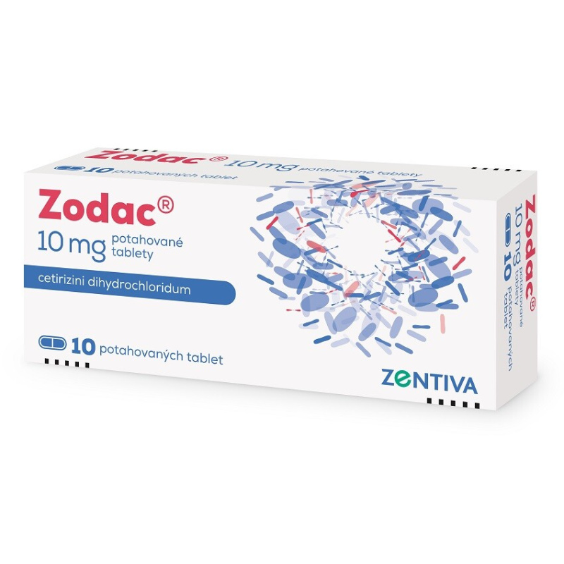 ZODAC 10 mg tablety 10 kusů