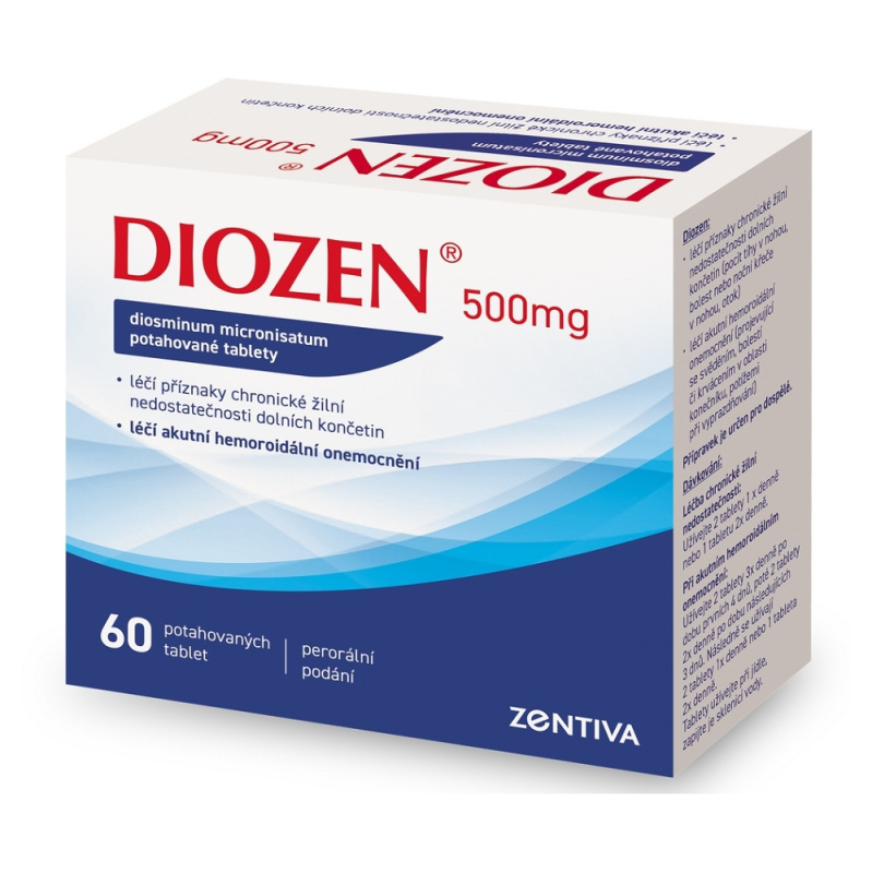 DIOZEN 500MG Potahovaná tableta 60