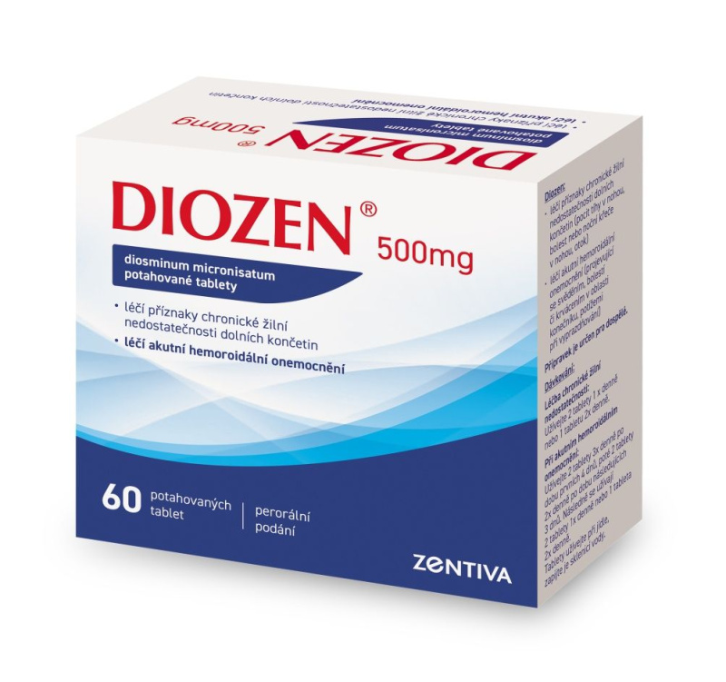 DIOZEN 500MG Potahovaná tableta 60