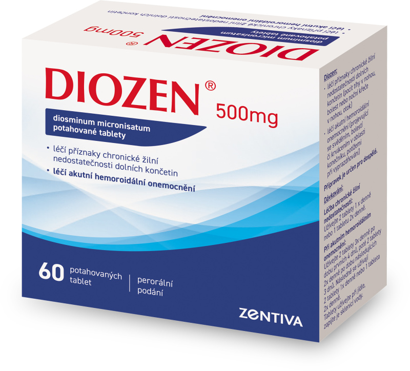 DIOZEN 500MG Potahovaná tableta 60
