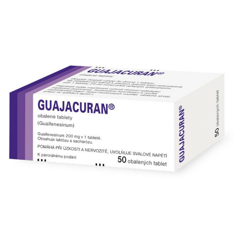 GUAJACURAN 200MG Obalená tableta 50
