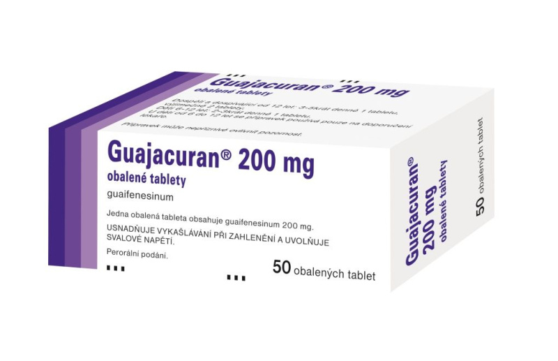 GUAJACURAN 200MG Obalená tableta 50