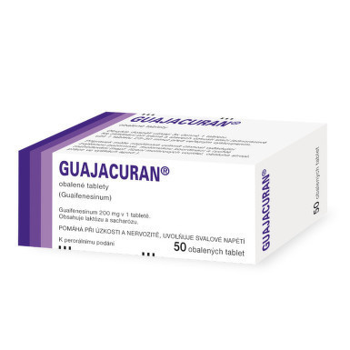 GUAJACURAN 200MG Obalená tableta 50