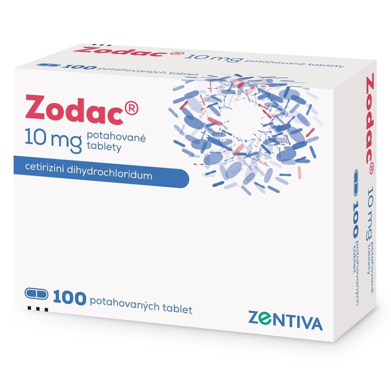 ZODAC POR 10MG TBL FLM 100