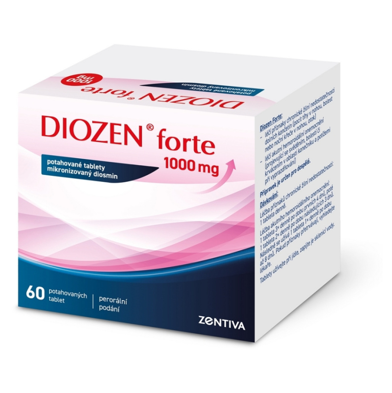 DIOZEN FORTE 1000MG Potahovaná tableta 60