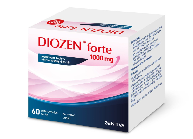 DIOZEN FORTE 1000MG Potahovaná tableta 60