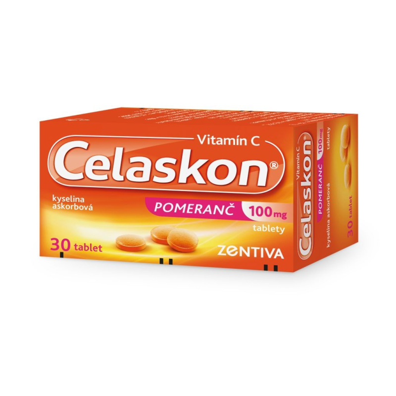CELASKON POMERANČ 100MG Tableta 30
