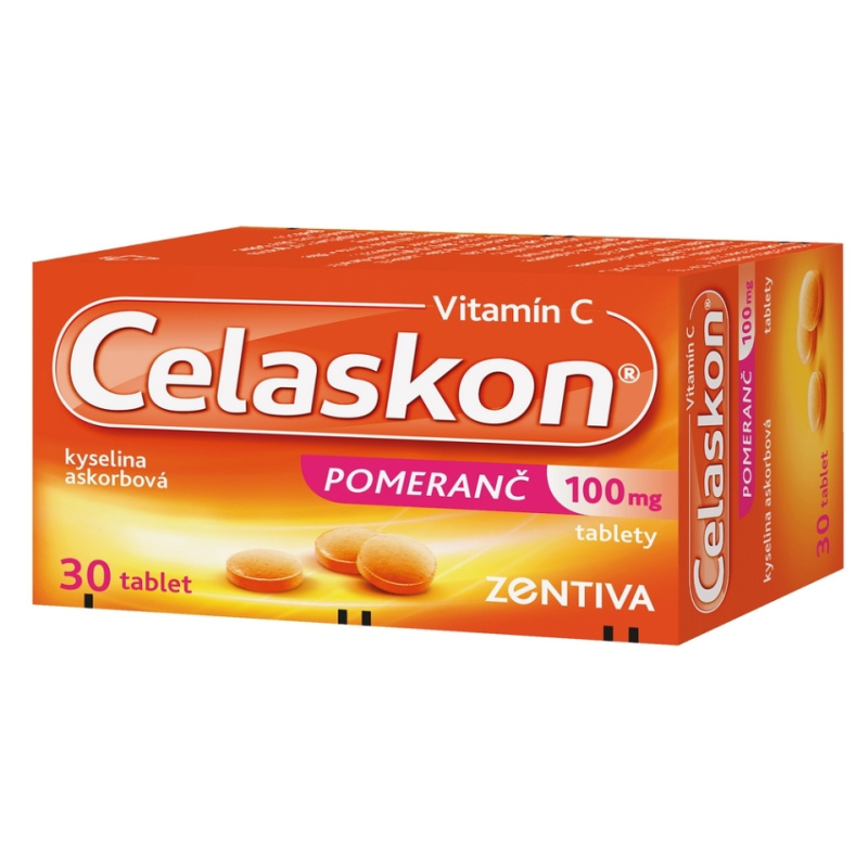 CELASKON POMERANČ 100MG Tableta 30