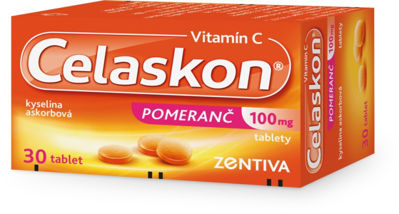 CELASKON POMERANČ 100MG Tableta 30
