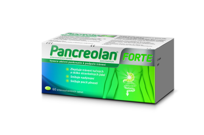 PANCREOLAN FORTE 6000U enterosolventní tableta 60