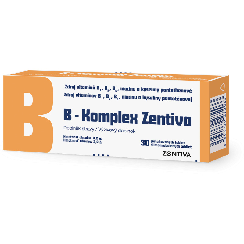 B-Komplex Zentiva tbl.flm.30