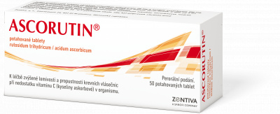 ASCORUTIN 100MG/20MG Potahovaná tableta 50(5X10)