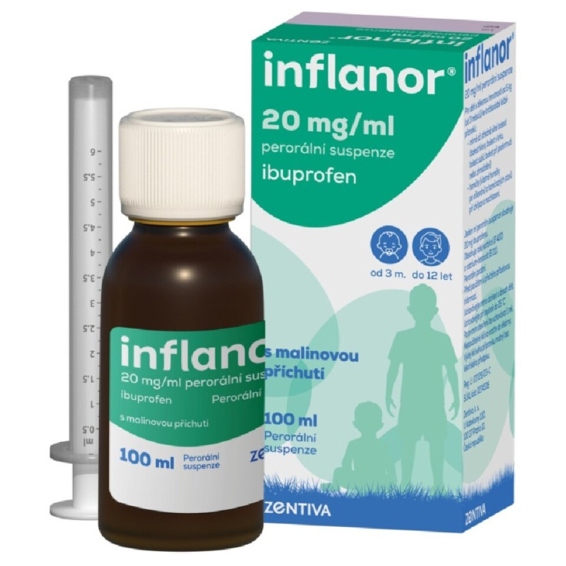 INFLANOR 20MG/ML Perorální suspenze 100ML