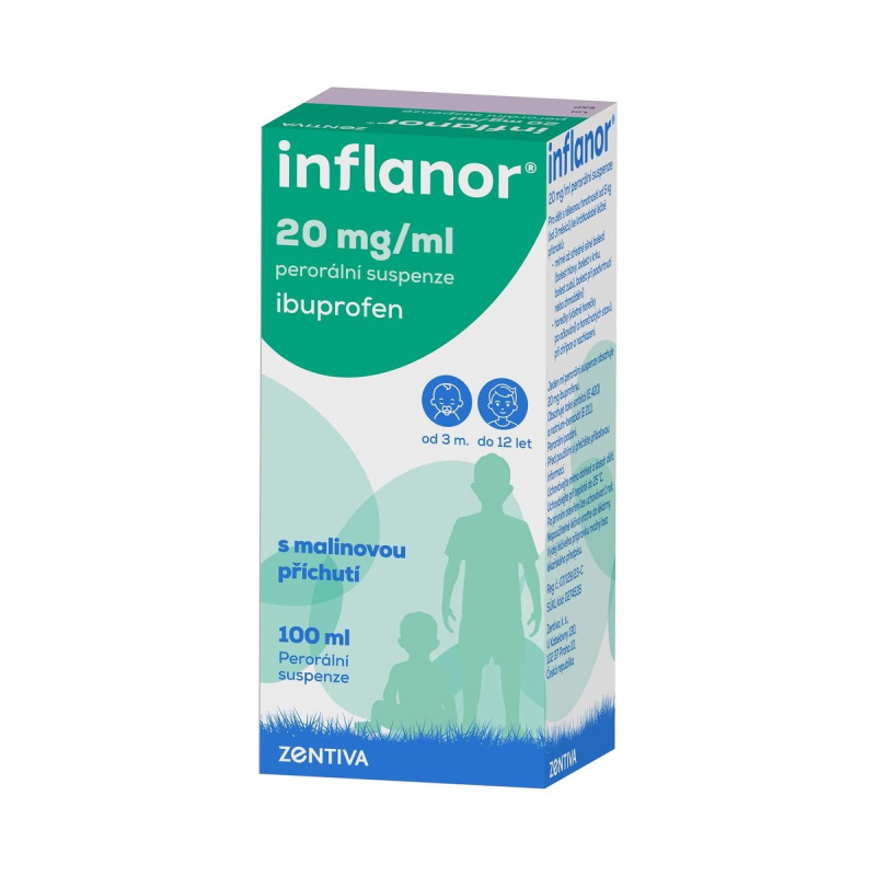 INFLANOR 20MG/ML Perorální suspenze 100ML