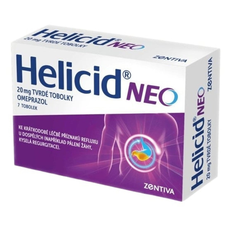 HELICID Neo 20 mg 7 tobolek