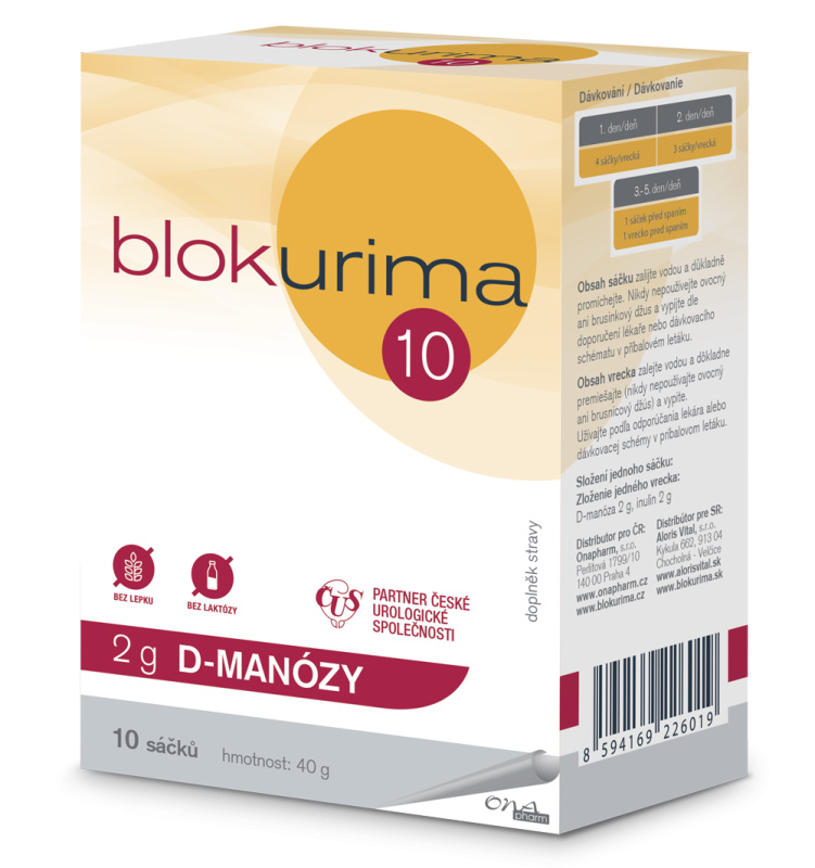BLOKURIMA 2 g D-manozy sáčky 10 x 4 g