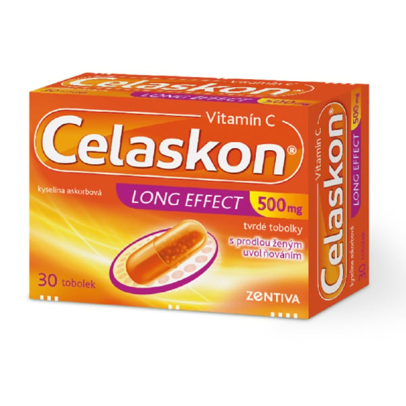 CELASKON LONG EFFECT 500MG Tvrdá tobolka s prodlouženým uvolňováním 30