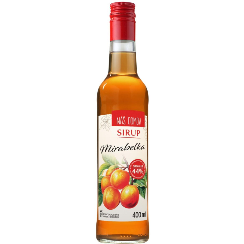 Náš Domov Mirabelka sirup