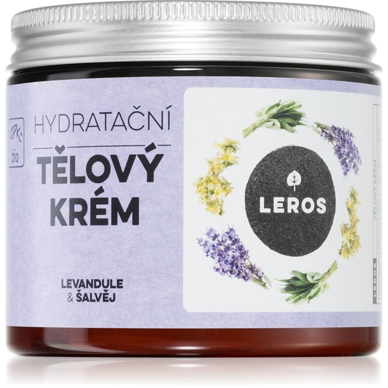 Leros Tělový krém levandule & šalvěj hydratační tělový krém 200 ml