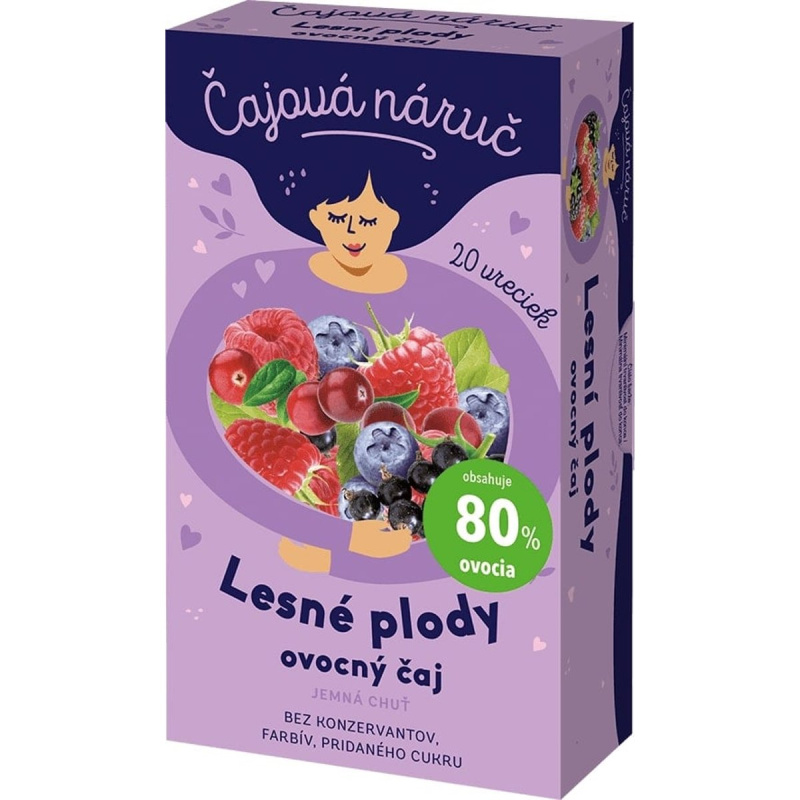 Čajová náruč Lesní plody ovocný čaj