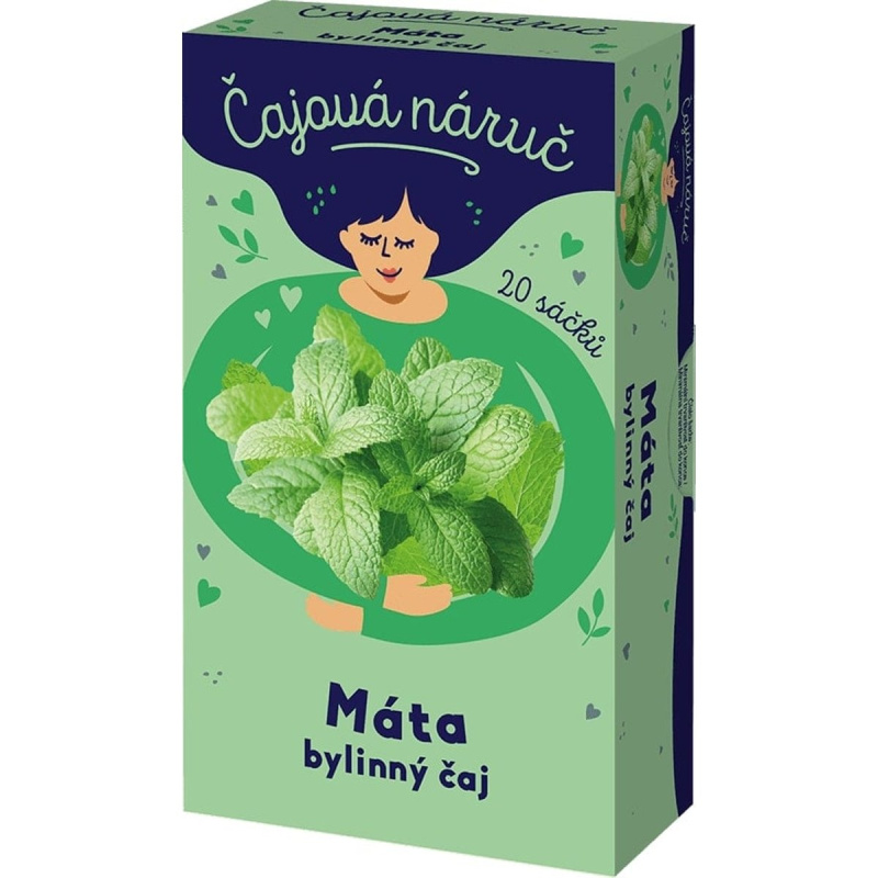 Čajová náruč Máta peprná bylinný čaj