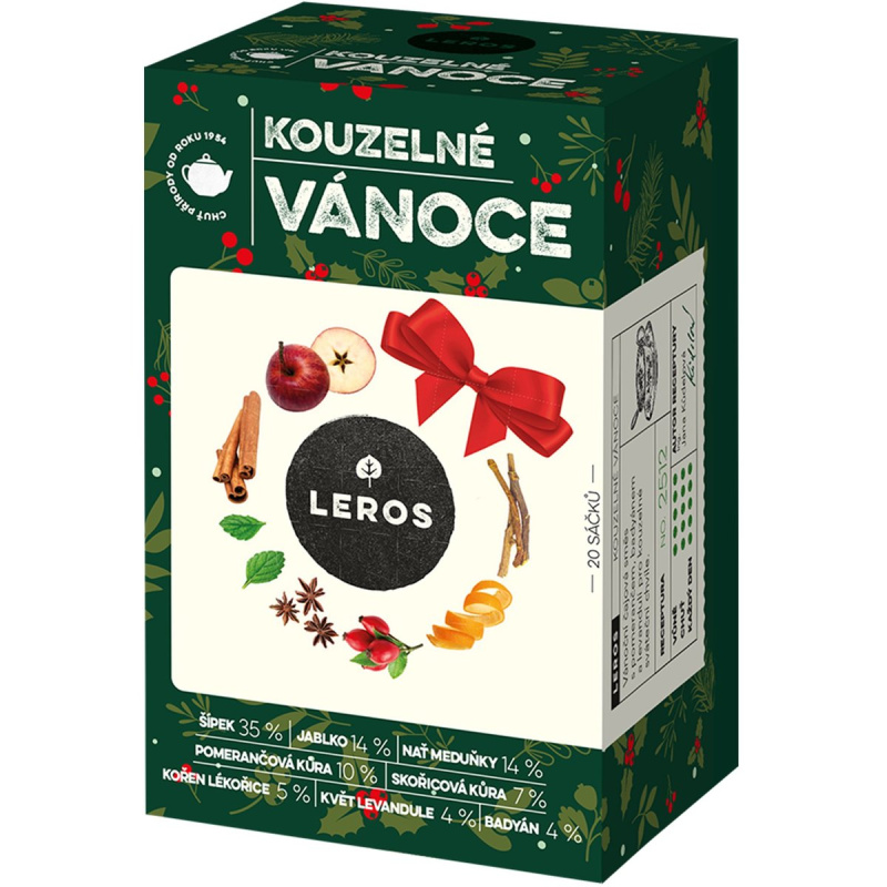 Leros Kouzelné Vánoce čaj