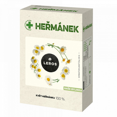 LEROS Naše bylinka Heřmánek pravý sypaný 30 g
