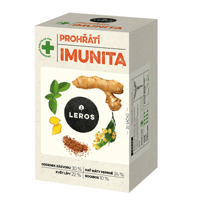 LEROS Imunita prohřátí zázvor & lípa 20 sáčků