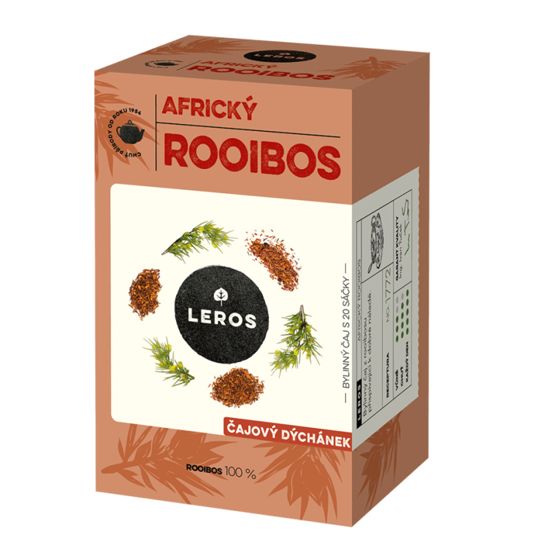 LEROS Čajový dýchánek africký rooibos 20 sáčků