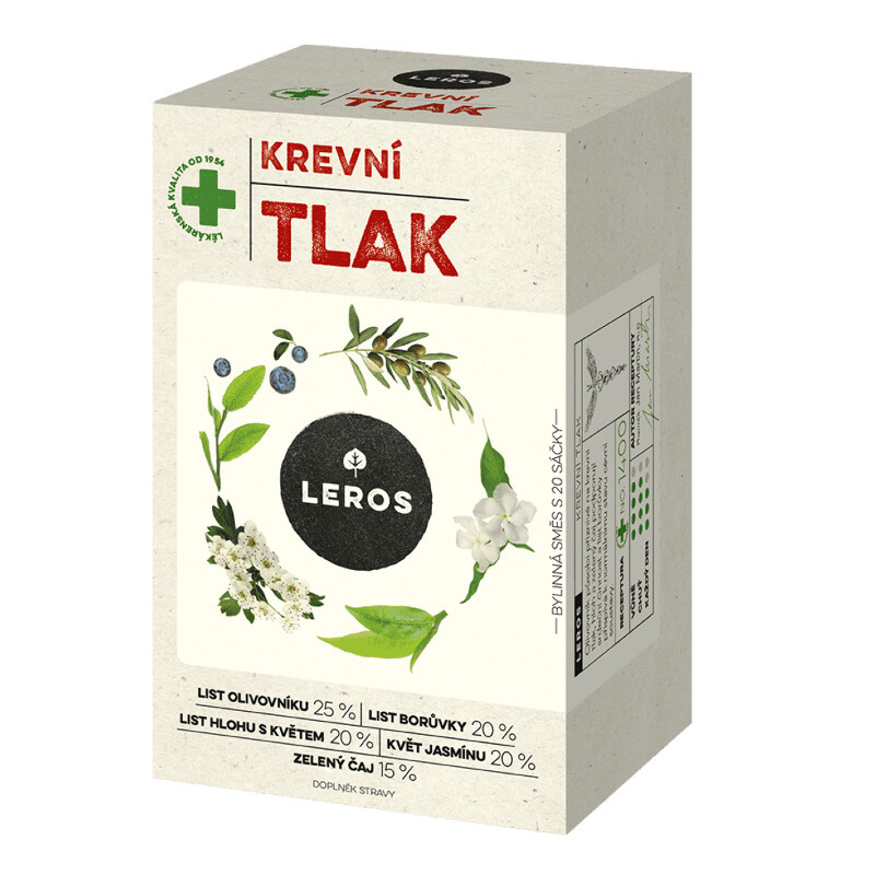 LEROS Krevní tlak 20 sáčků