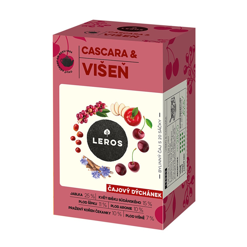 Leros Čajový Dýchánek, Višeň & Cascara