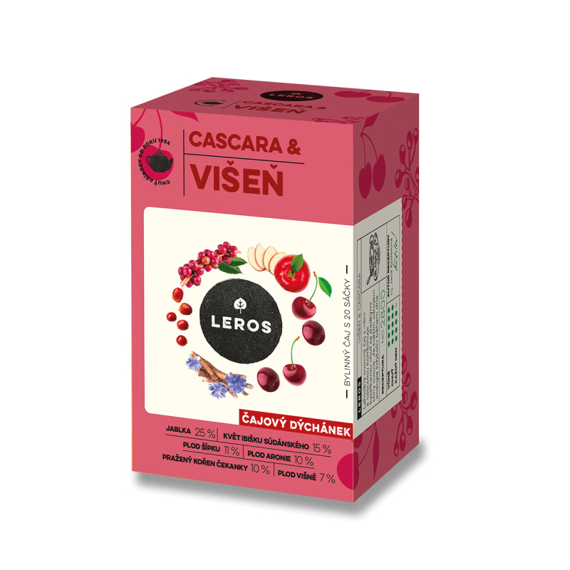 Leros Čajový Dýchánek, Višeň & Cascara