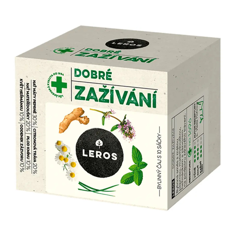 Leros Zažívání Mateřídouška a máta  n.s.10x1,5g