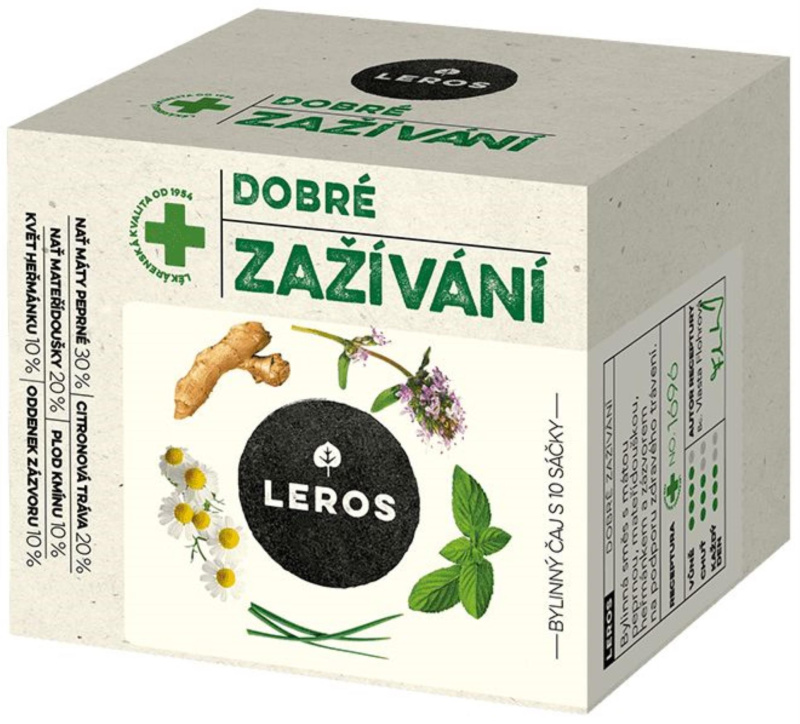 Leros Zažívání Mateřídouška a máta  n.s.10x1,5g