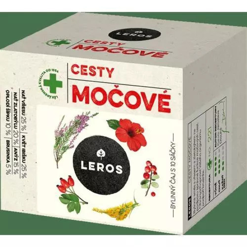 Leros Močové cesty - bylinný čaj - brusinka & vřes
