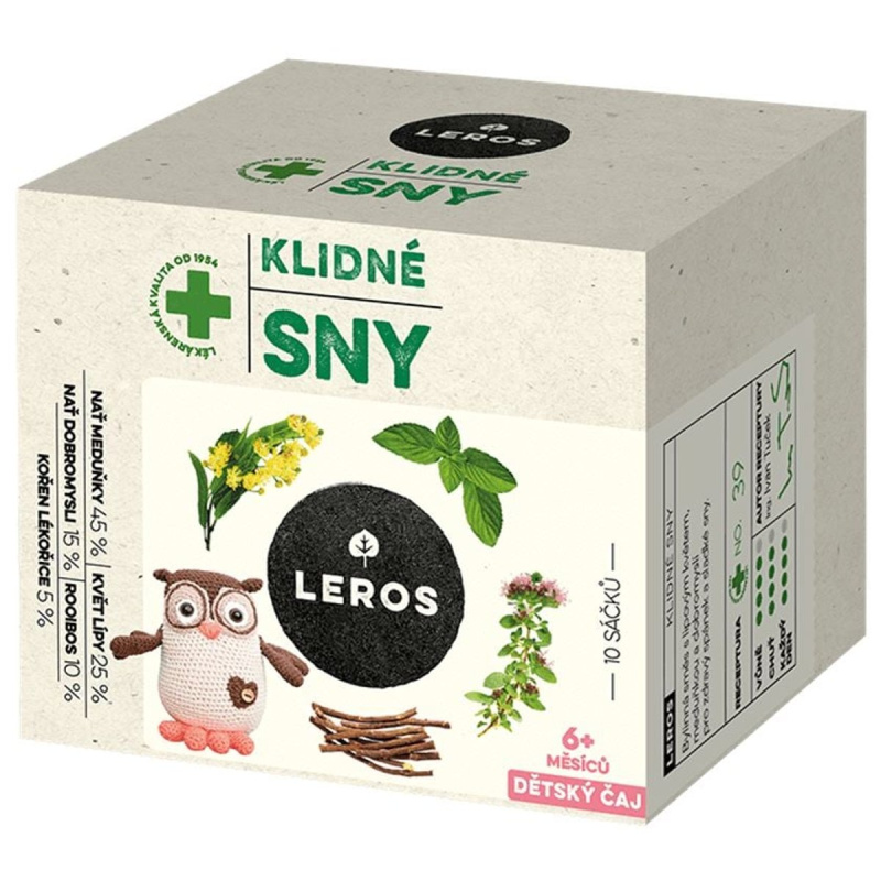 Leros Dětský čaj Klidné sny